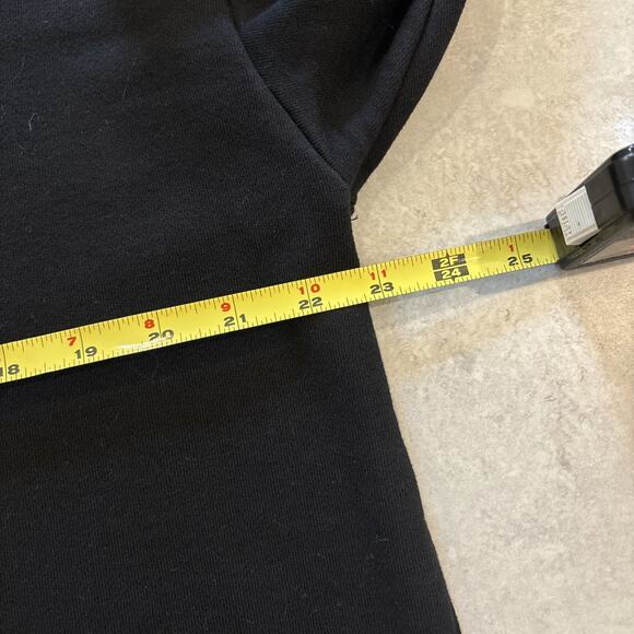 Noah NYC Sweatshirt Mens XL Black Long Sleeve Flower Streetwear Crewneck - Picture 8 of 11